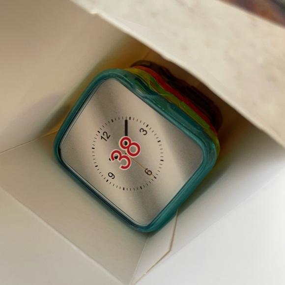 New- Set of 5 Apple Watch 38mm bumper cases - Picture 9 of 9